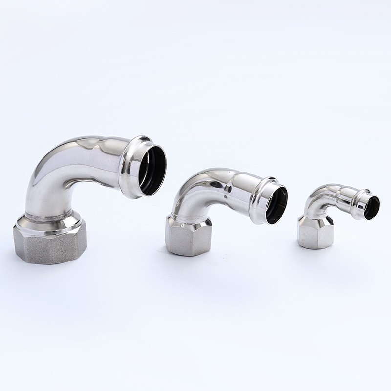 Female Thread Press Fittings 90° Elbow